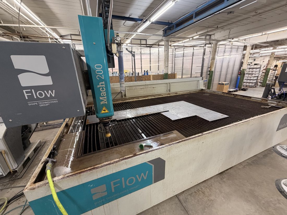 5-axis waterjet